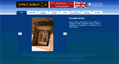 Desktop Screenshot of piccadillyidiomas.net